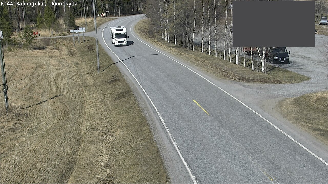 Weather Camera Image Road 44 Kauhajoki, Juonikylä,, Kauhajoki, Etelä-Pohjanmaa