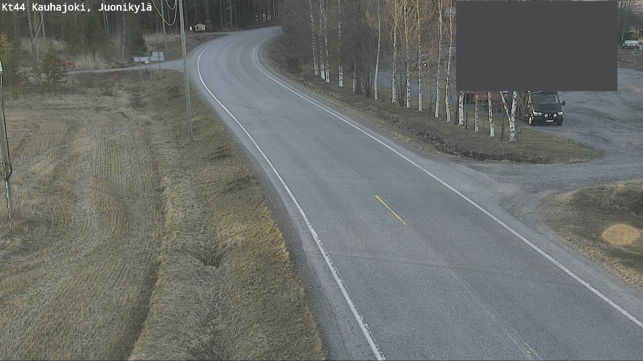 Weather Camera Image Road 44 Kauhajoki, Juonikylä,, Kauhajoki, Etelä-Pohjanmaa