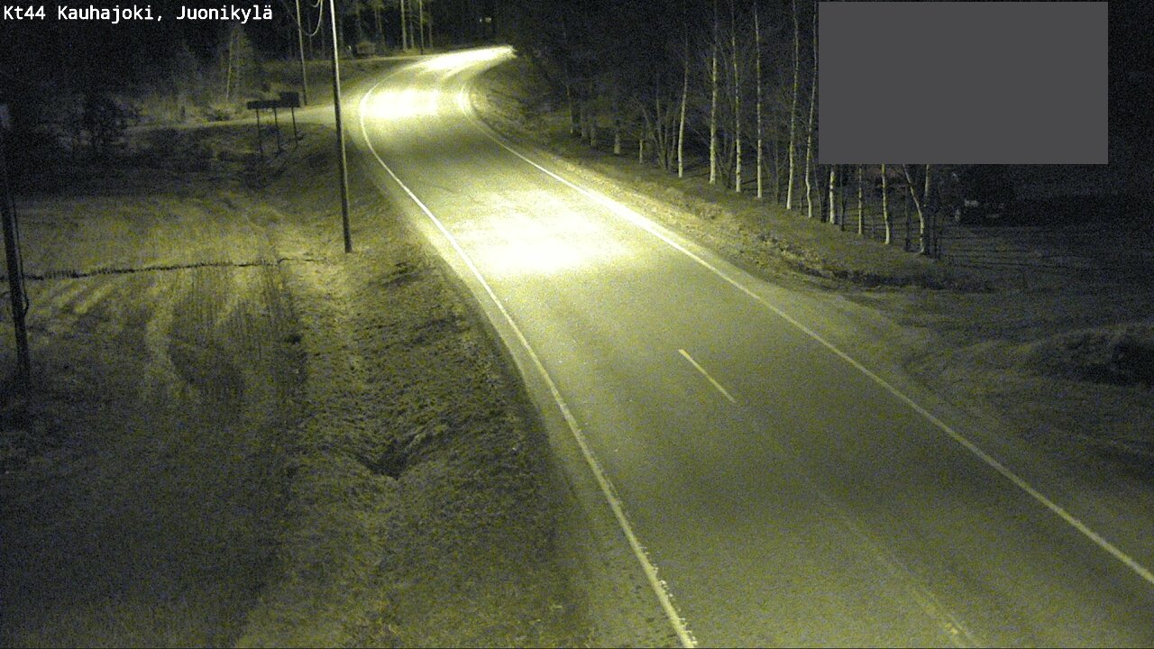 Weather Camera Image Road 44 Kauhajoki, Juonikylä,, Kauhajoki, Etelä-Pohjanmaa