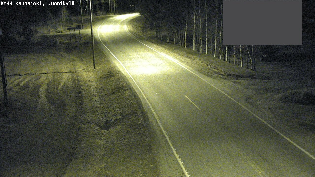 Weather Camera Image Road 44 Kauhajoki, Juonikylä,, Kauhajoki, Etelä-Pohjanmaa