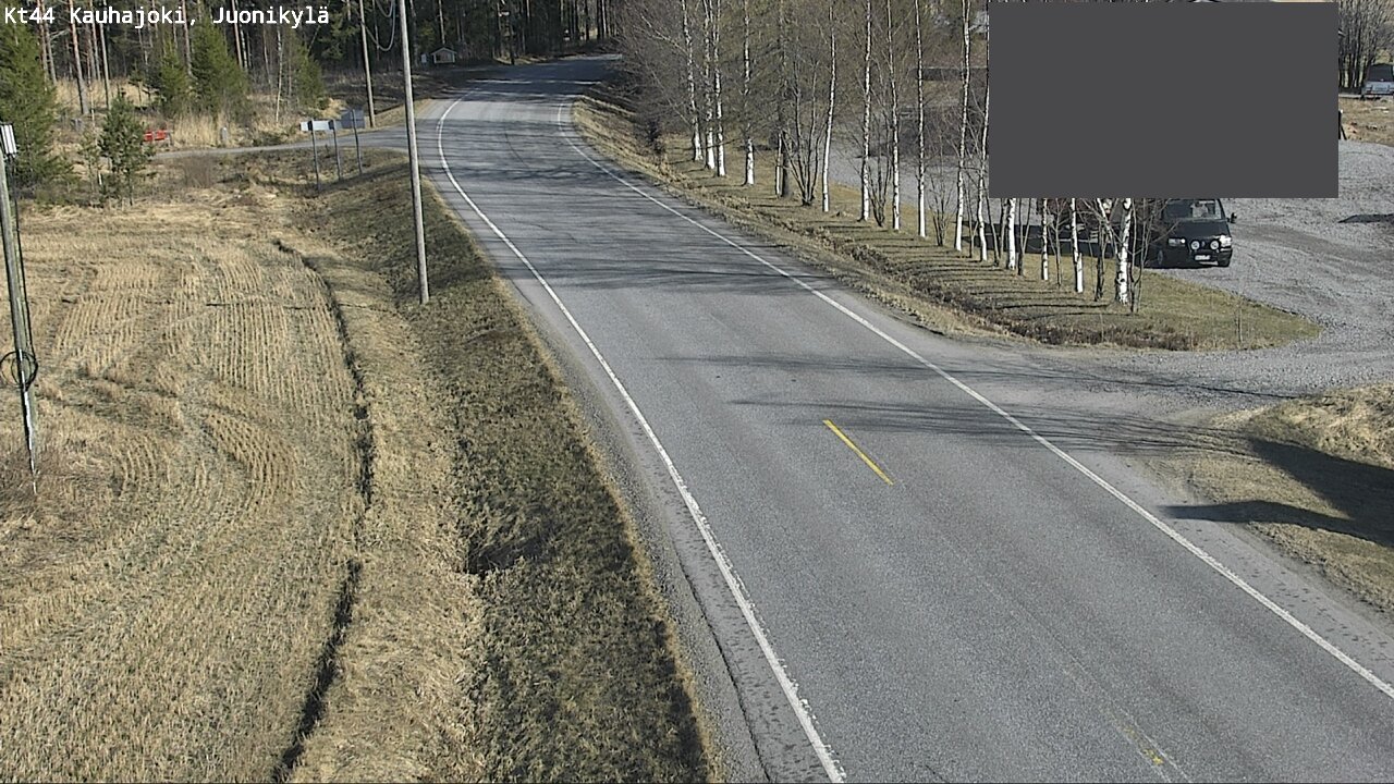 Weather Camera Image Road 44 Kauhajoki, Juonikylä,, Kauhajoki, Etelä-Pohjanmaa