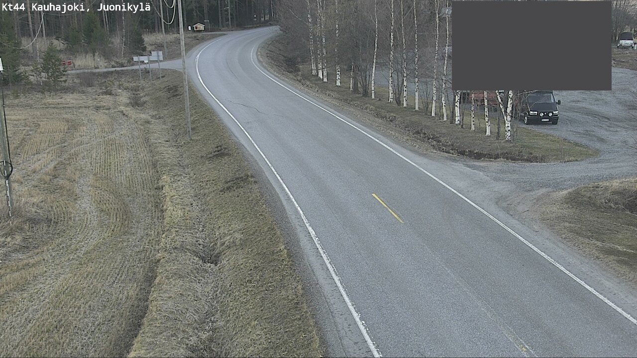 Weather Camera Image Road 44 Kauhajoki, Juonikylä,, Kauhajoki, Etelä-Pohjanmaa