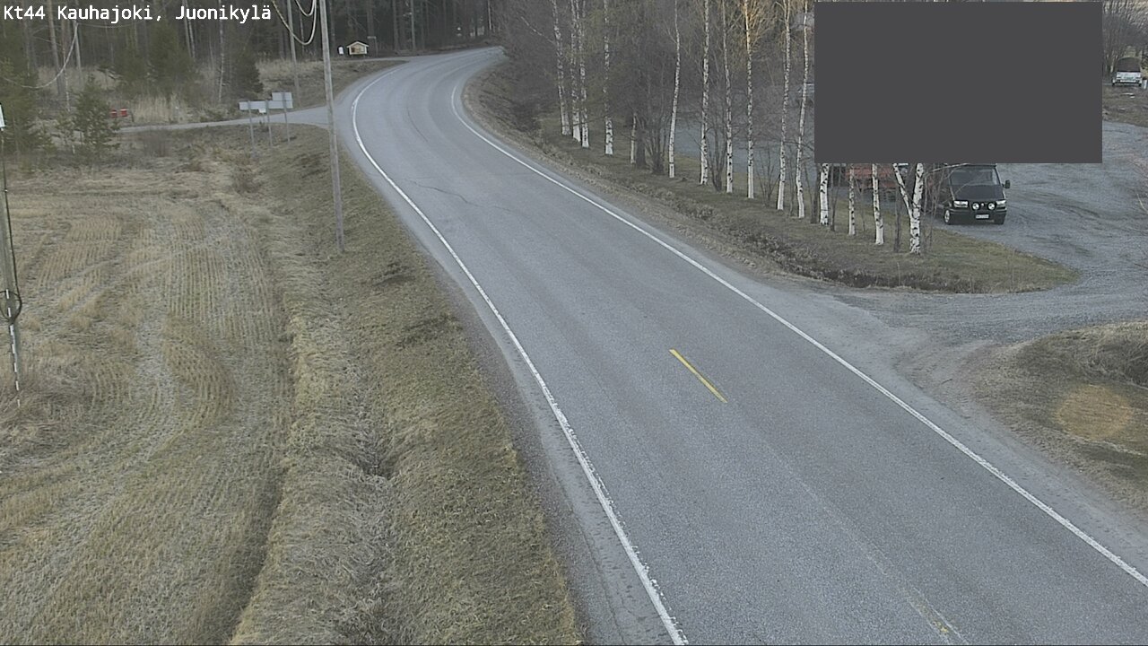 Weather Camera Image Road 44 Kauhajoki, Juonikylä,, Kauhajoki, Etelä-Pohjanmaa