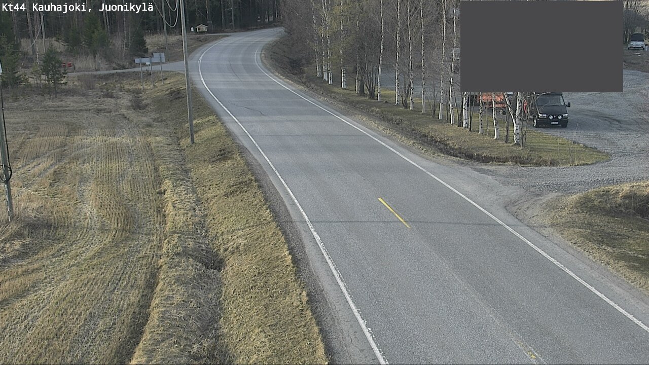 Weather Camera Image Road 44 Kauhajoki, Juonikylä,, Kauhajoki, Etelä-Pohjanmaa