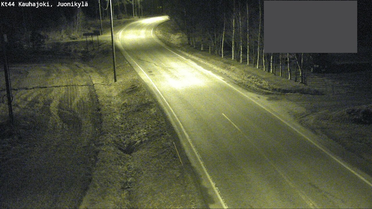 Weather Camera Image Road 44 Kauhajoki, Juonikylä,, Kauhajoki, Etelä-Pohjanmaa