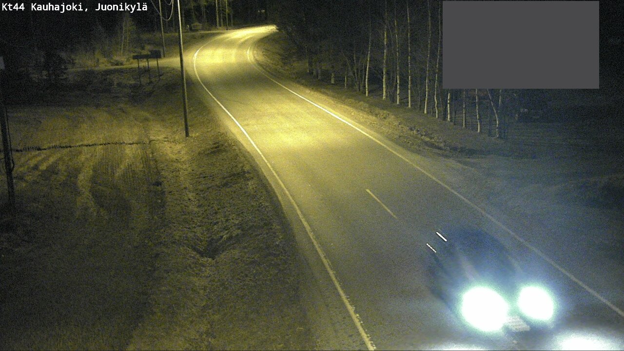 Weather Camera Image Road 44 Kauhajoki, Juonikylä,, Kauhajoki, Etelä-Pohjanmaa
