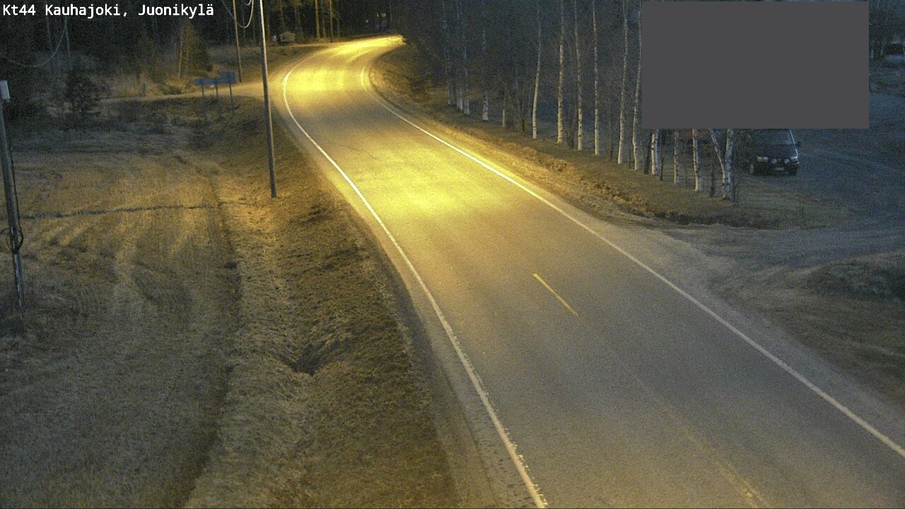 Weather Camera Image Road 44 Kauhajoki, Juonikylä,, Kauhajoki, Etelä-Pohjanmaa
