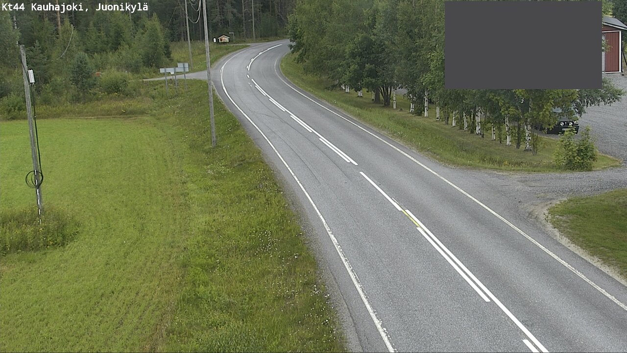 Weather Camera Image Road 44 Kauhajoki, Juonikylä,, Kauhajoki, Etelä-Pohjanmaa