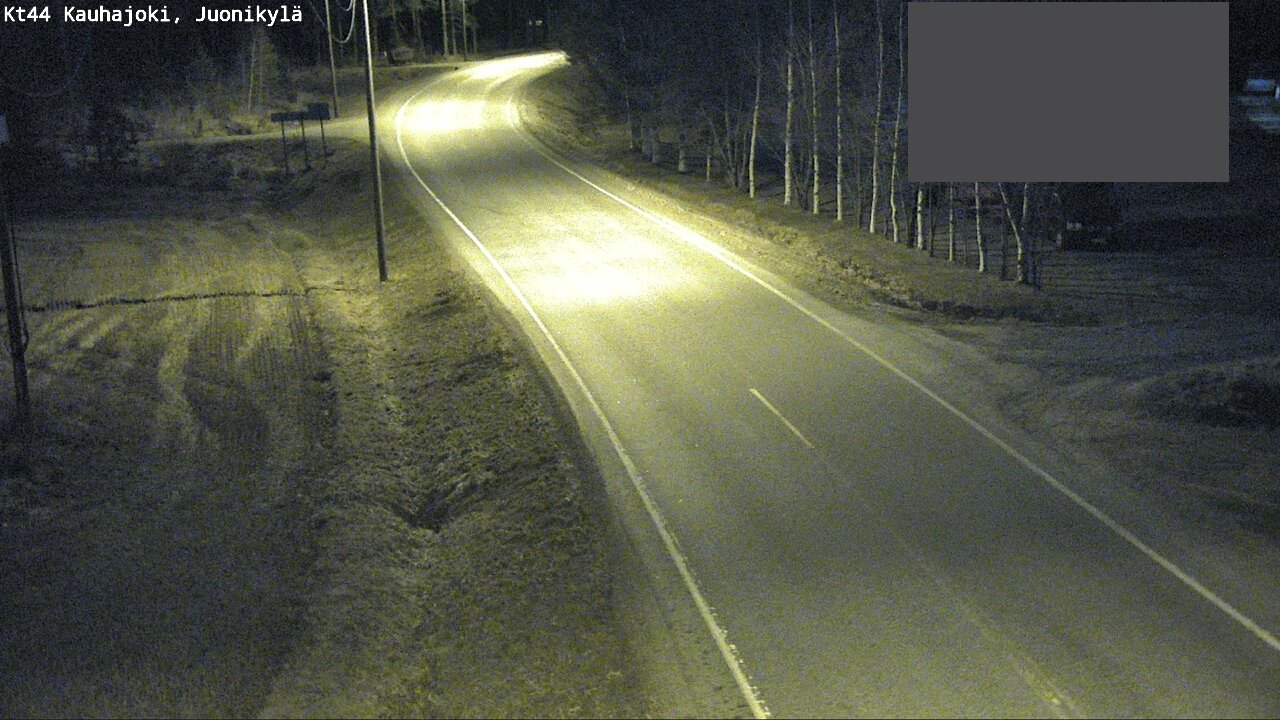 Weather Camera Image Road 44 Kauhajoki, Juonikylä,, Kauhajoki, Etelä-Pohjanmaa