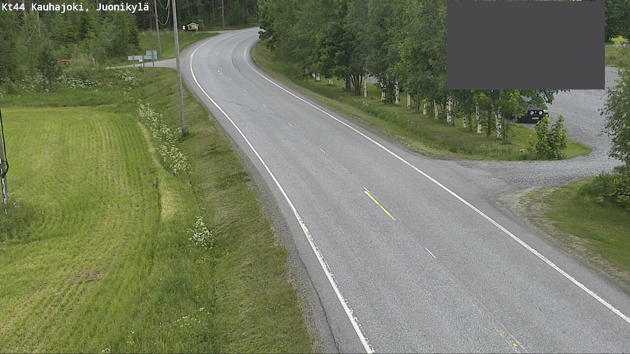 Weather Camera Image Road 44 Kauhajoki, Juonikylä,, Kauhajoki, Etelä-Pohjanmaa