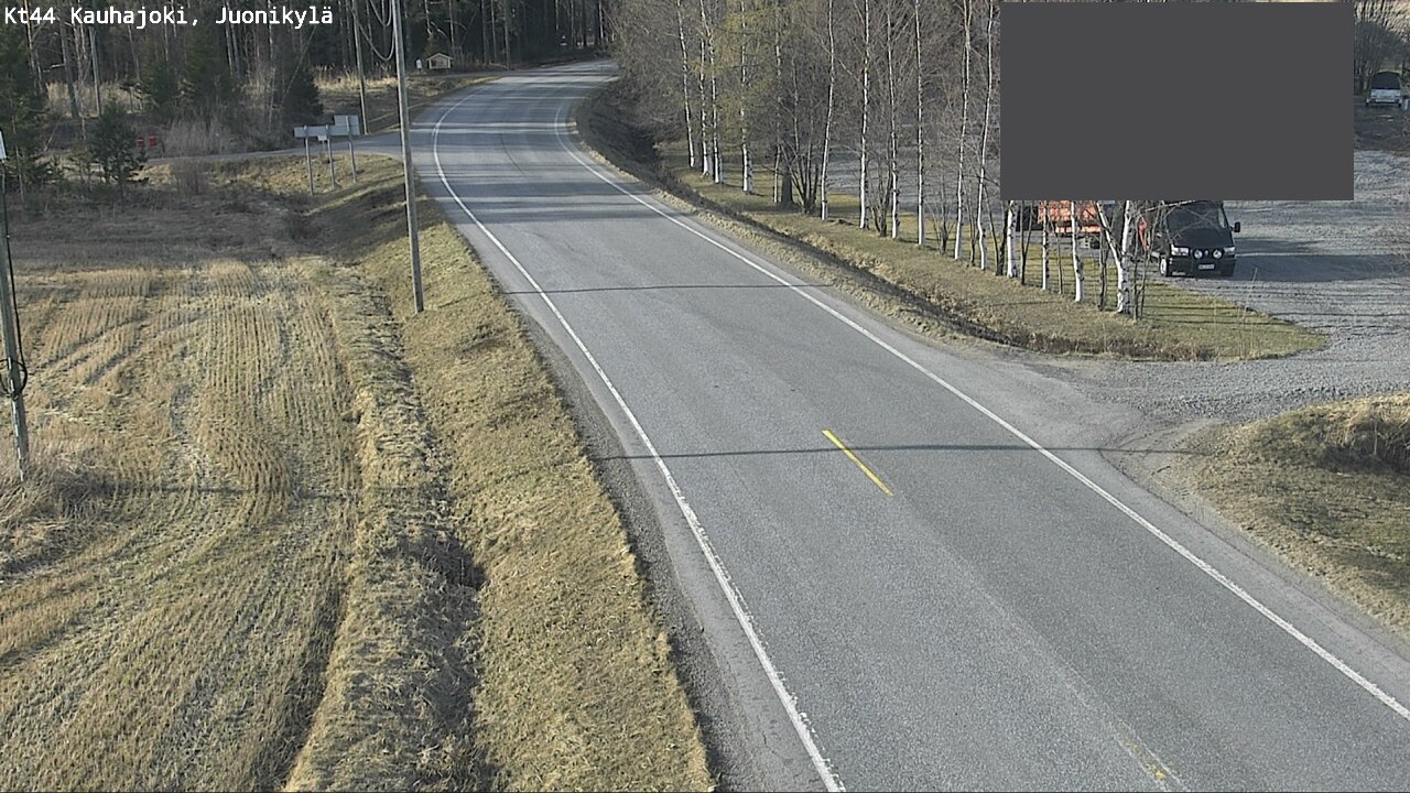 Weather Camera Image Road 44 Kauhajoki, Juonikylä,, Kauhajoki, Etelä-Pohjanmaa