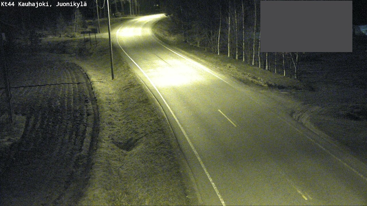 Weather Camera Image Väg 44 Kauhajoki, Juonikylä, Kauhajoki, Etelä-Pohjanmaa