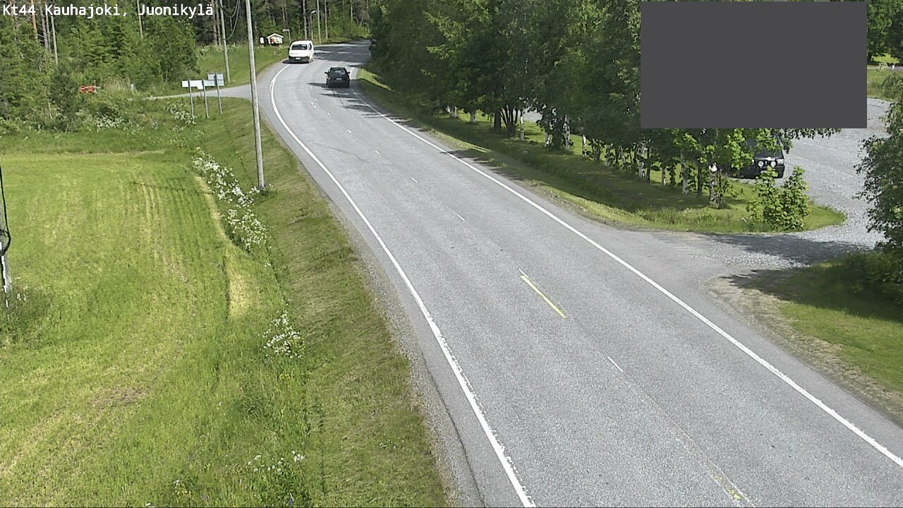 Weather Camera Image Road 44 Kauhajoki, Juonikylä,, Kauhajoki, Etelä-Pohjanmaa
