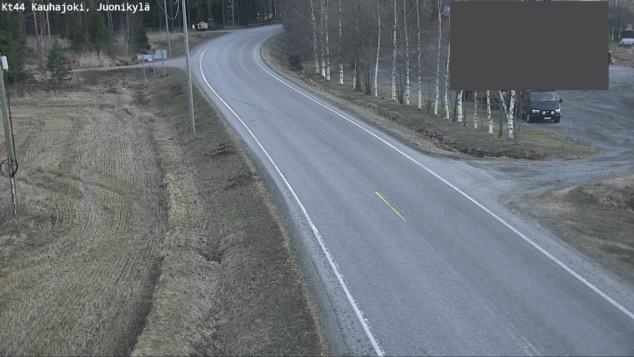 Weather Camera Image Väg 44 Kauhajoki, Juonikylä, Kauhajoki, Etelä-Pohjanmaa