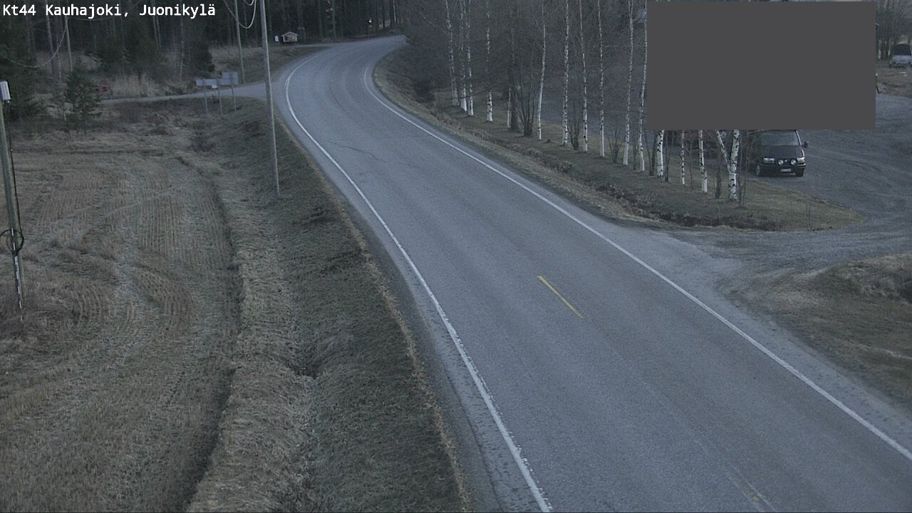Weather Camera Image Road 44 Kauhajoki, Juonikylä,, Kauhajoki, Etelä-Pohjanmaa