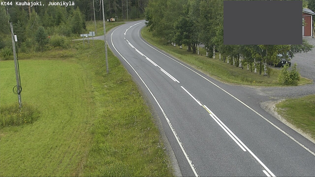 Weather Camera Image Road 44 Kauhajoki, Juonikylä,, Kauhajoki, Etelä-Pohjanmaa