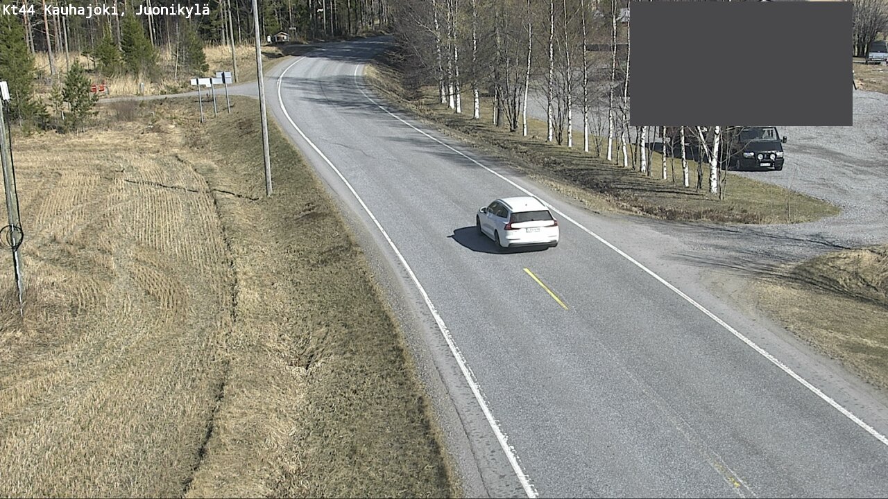 Weather Camera Image Road 44 Kauhajoki, Juonikylä,, Kauhajoki, Etelä-Pohjanmaa