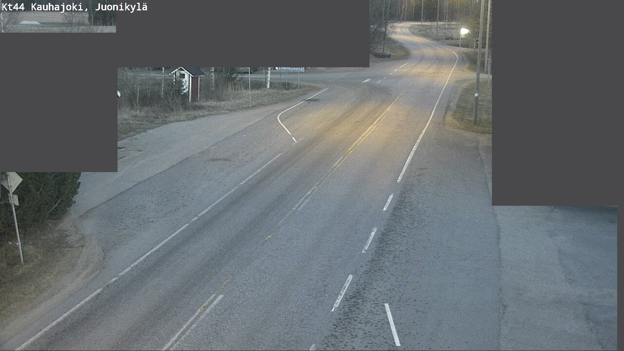 Weather Camera Image Road 44 Kauhajoki, Juonikylä,, Kauhajoki, Etelä-Pohjanmaa