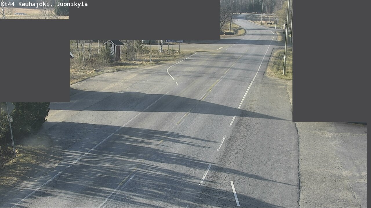 Weather Camera Image Väg 44 Kauhajoki, Juonikylä, Kauhajoki, Etelä-Pohjanmaa