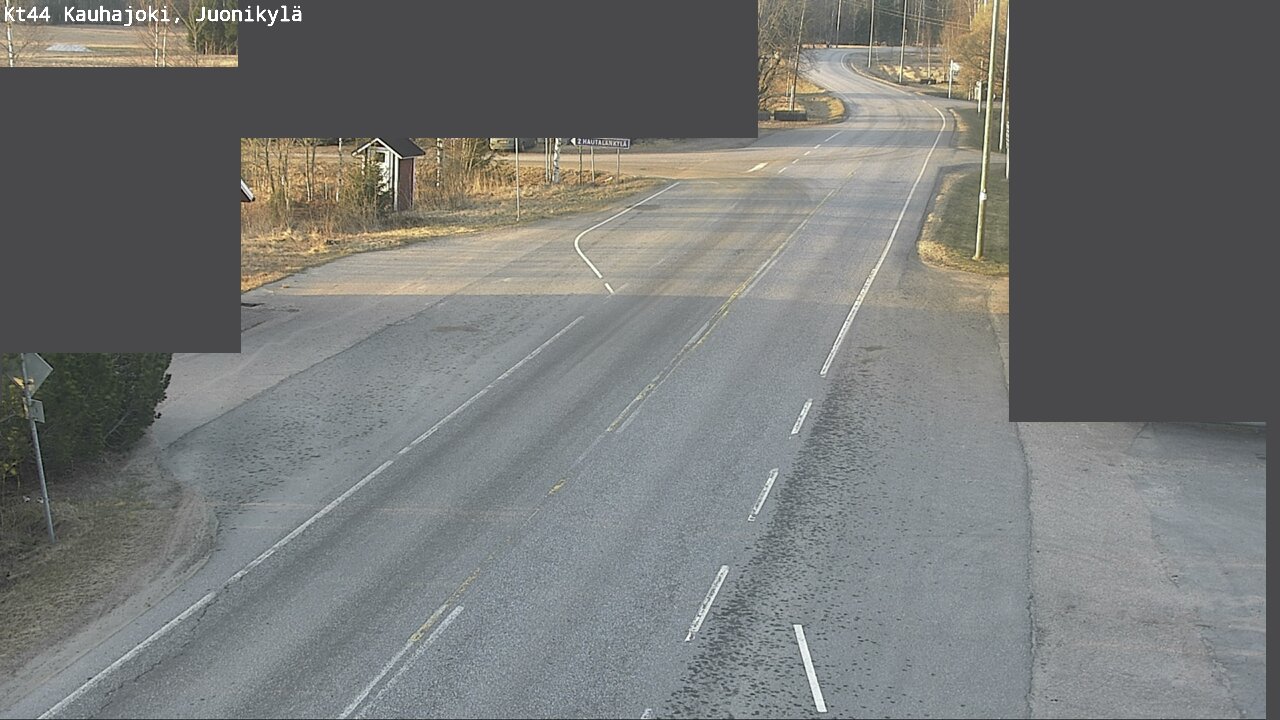 Weather Camera Image Väg 44 Kauhajoki, Juonikylä, Kauhajoki, Etelä-Pohjanmaa