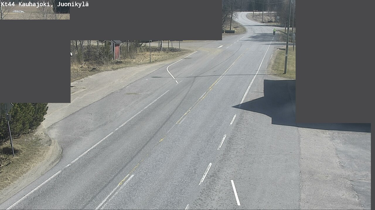Weather Camera Image Road 44 Kauhajoki, Juonikylä,, Kauhajoki, Etelä-Pohjanmaa