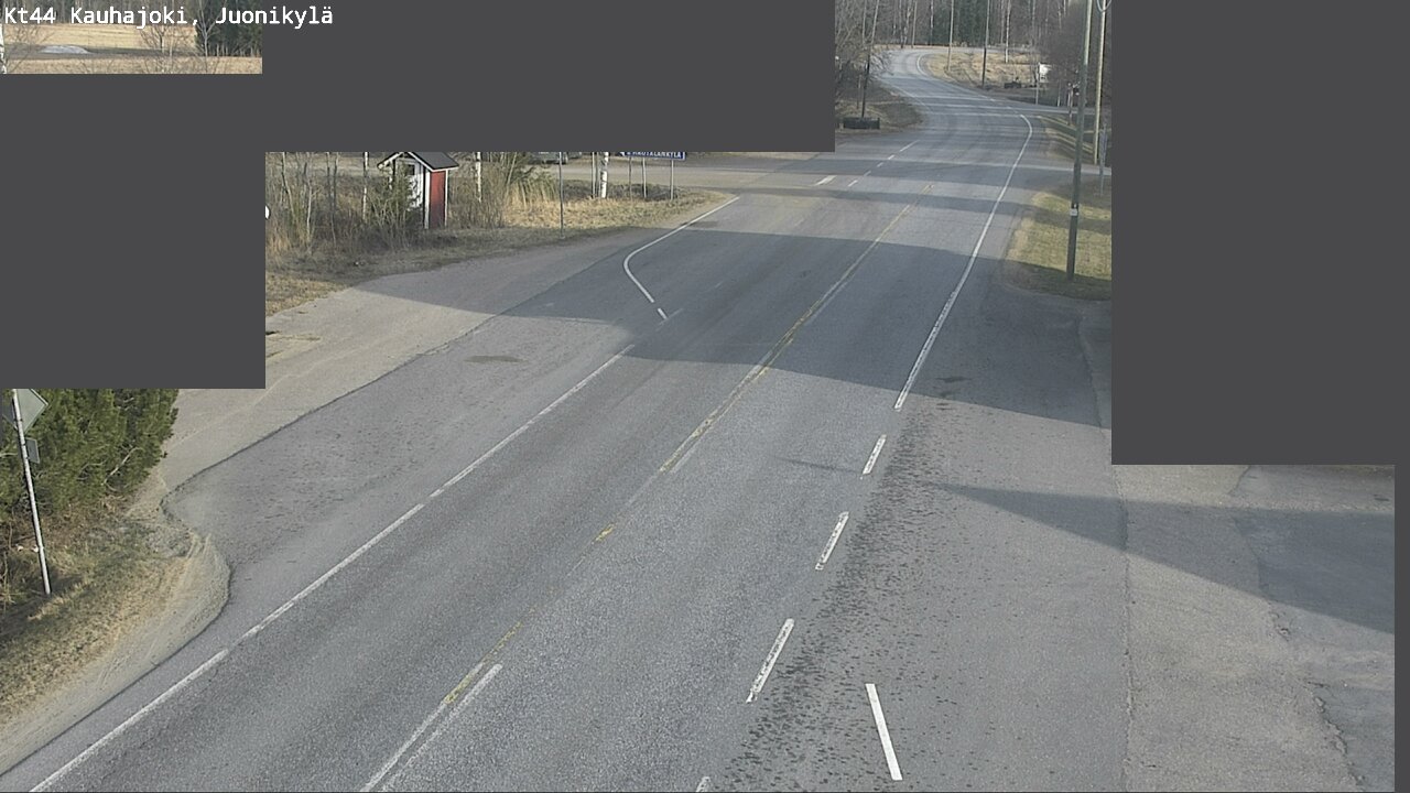Weather Camera Image Road 44 Kauhajoki, Juonikylä,, Kauhajoki, Etelä-Pohjanmaa
