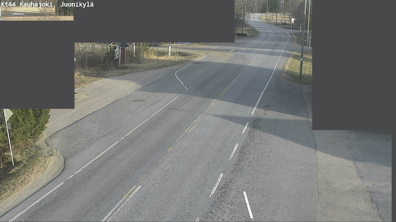 Weather Camera Image Road 44 Kauhajoki, Juonikylä,, Kauhajoki, Etelä-Pohjanmaa
