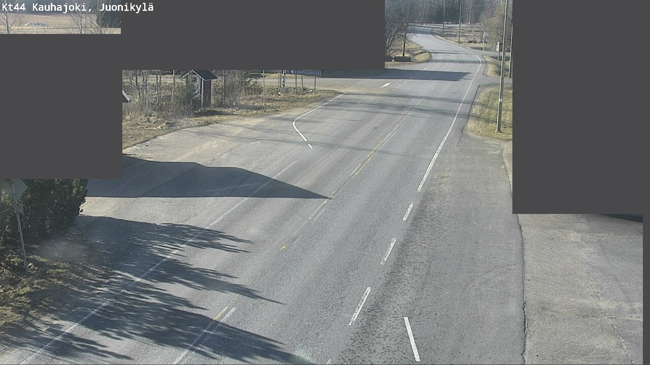 Weather Camera Image Road 44 Kauhajoki, Juonikylä,, Kauhajoki, Etelä-Pohjanmaa