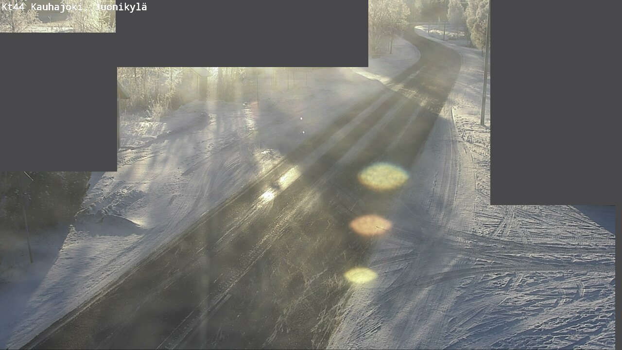 Weather Camera Image Road 44 Kauhajoki, Juonikylä,, Kauhajoki, Etelä-Pohjanmaa
