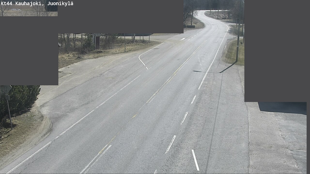 Weather Camera Image Road 44 Kauhajoki, Juonikylä,, Kauhajoki, Etelä-Pohjanmaa