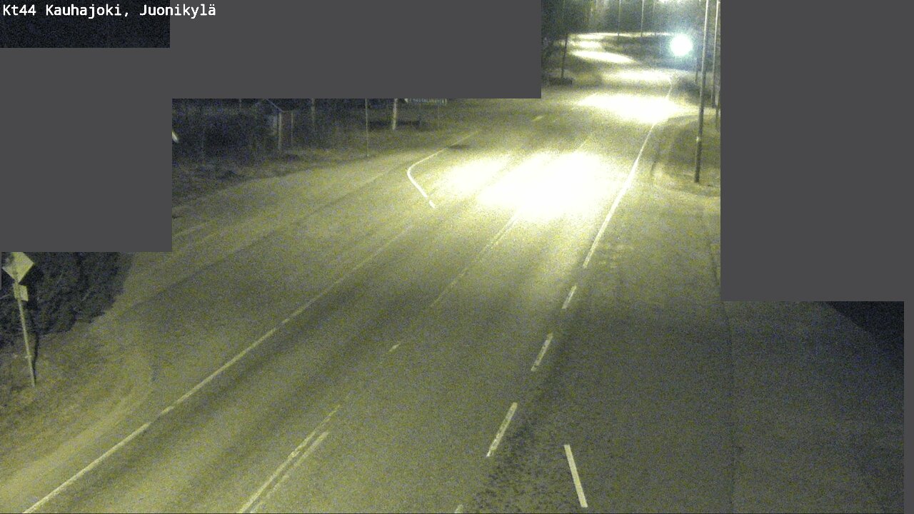 Weather Camera Image Road 44 Kauhajoki, Juonikylä,, Kauhajoki, Etelä-Pohjanmaa