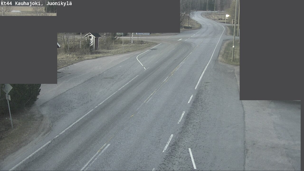 Weather Camera Image Road 44 Kauhajoki, Juonikylä,, Kauhajoki, Etelä-Pohjanmaa