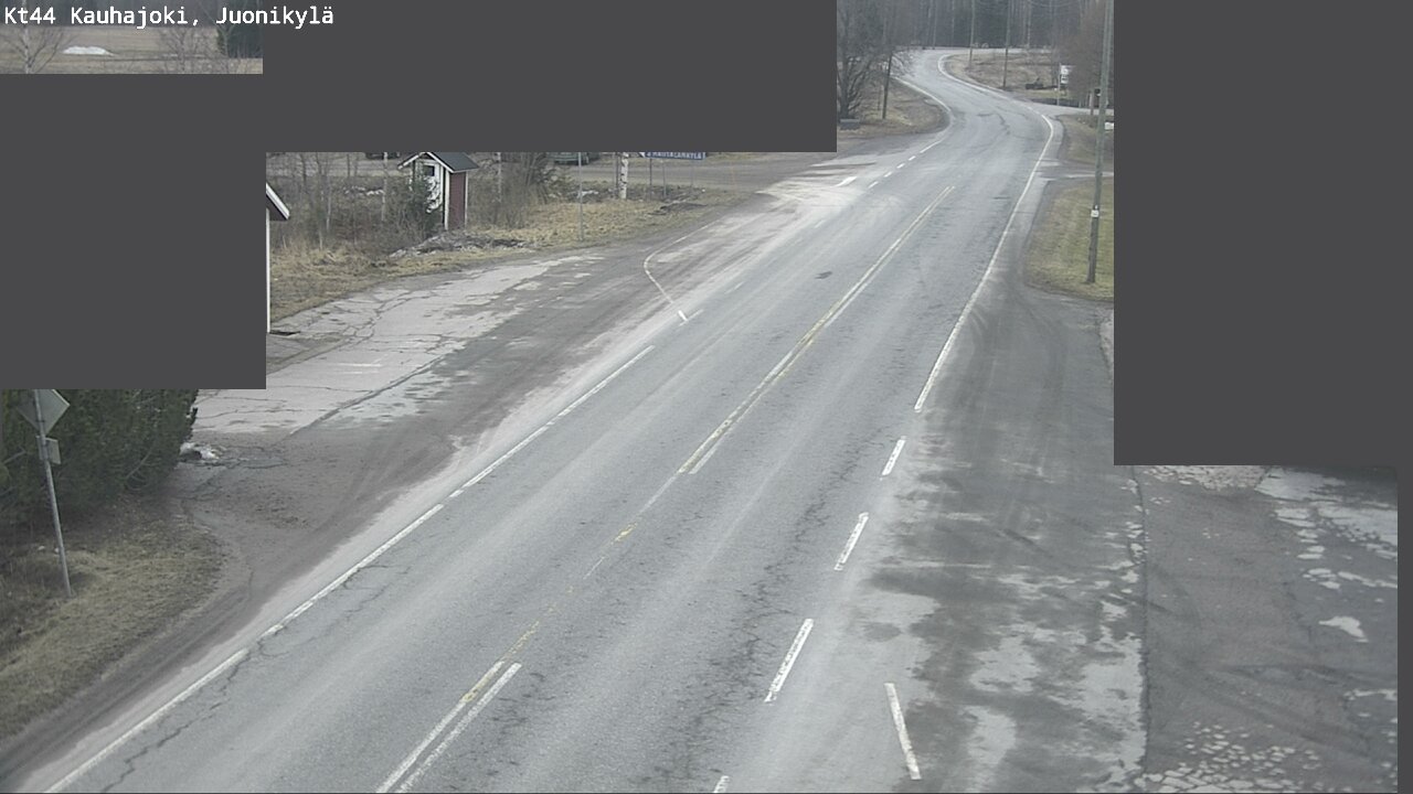 Weather Camera Image Road 44 Kauhajoki, Juonikylä,, Kauhajoki, Etelä-Pohjanmaa