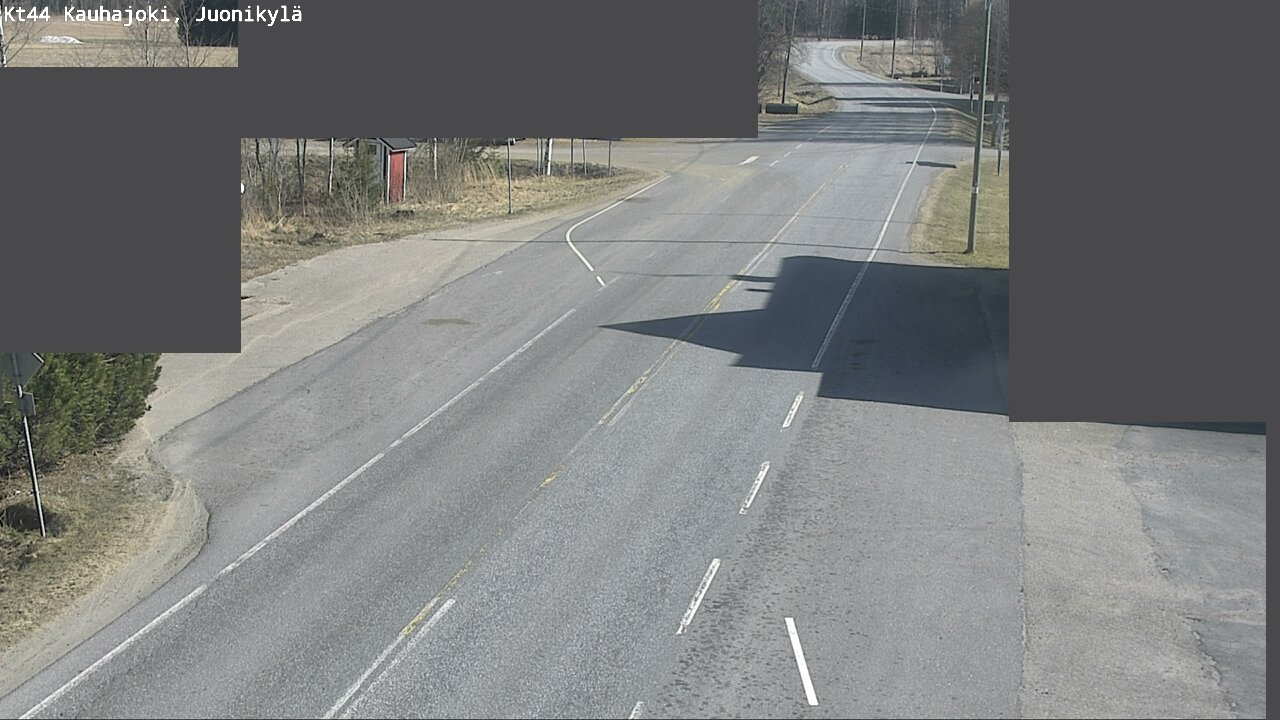Weather Camera Image Road 44 Kauhajoki, Juonikylä,, Kauhajoki, Etelä-Pohjanmaa