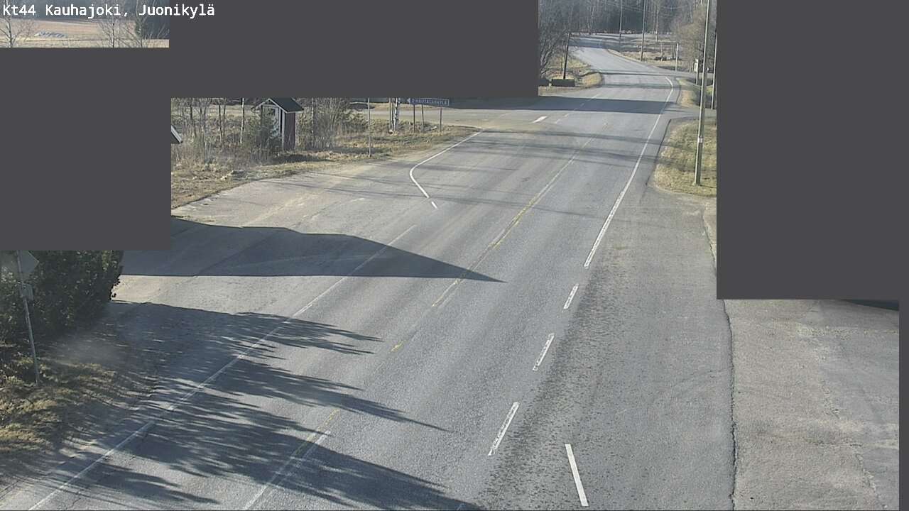 Weather Camera Image Road 44 Kauhajoki, Juonikylä,, Kauhajoki, Etelä-Pohjanmaa