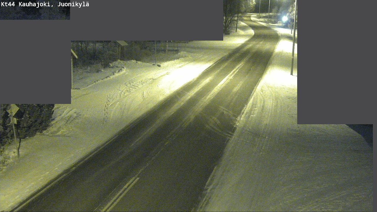Weather Camera Image Road 44 Kauhajoki, Juonikylä,, Kauhajoki, Etelä-Pohjanmaa