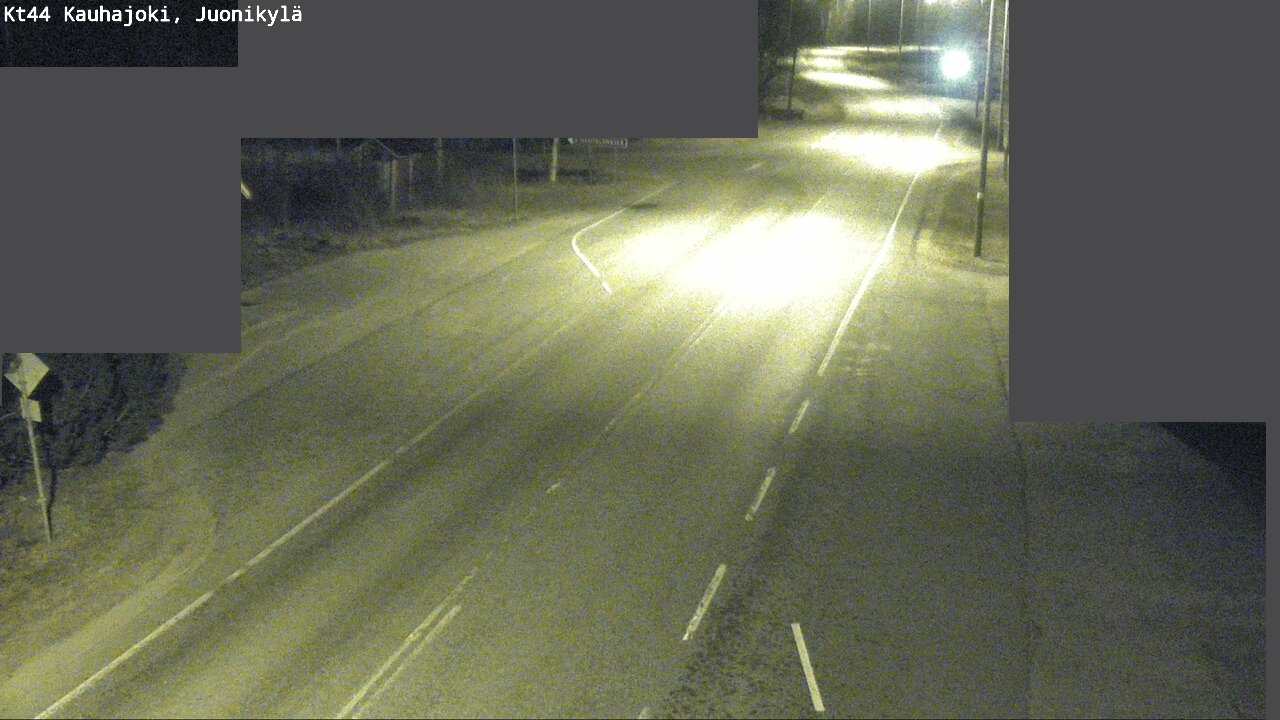 Weather Camera Image Road 44 Kauhajoki, Juonikylä,, Kauhajoki, Etelä-Pohjanmaa
