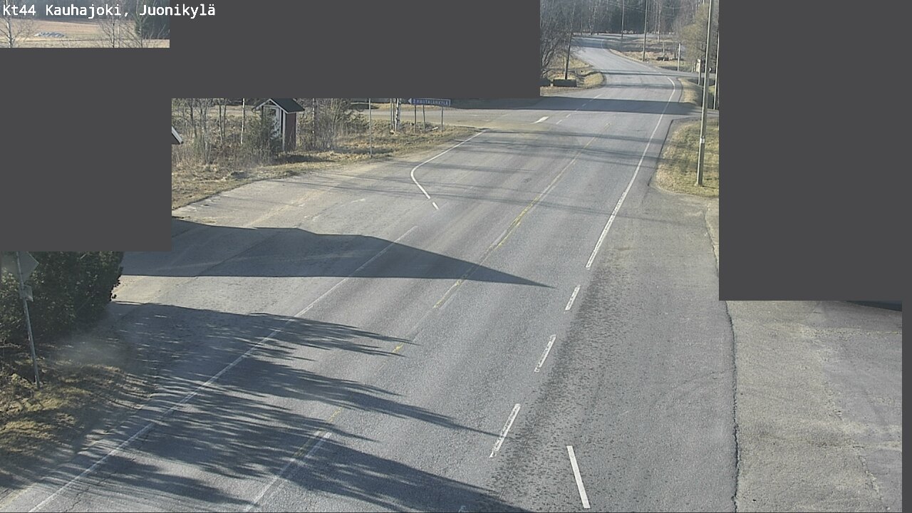 Weather Camera Image Road 44 Kauhajoki, Juonikylä,, Kauhajoki, Etelä-Pohjanmaa