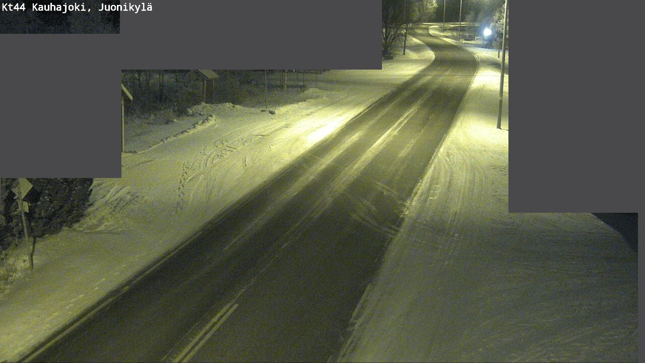 Weather Camera Image Road 44 Kauhajoki, Juonikylä,, Kauhajoki, Etelä-Pohjanmaa