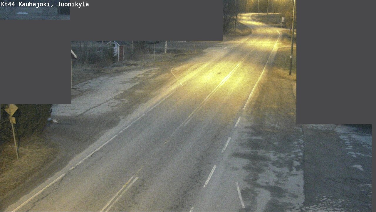 Weather Camera Image Road 44 Kauhajoki, Juonikylä,, Kauhajoki, Etelä-Pohjanmaa