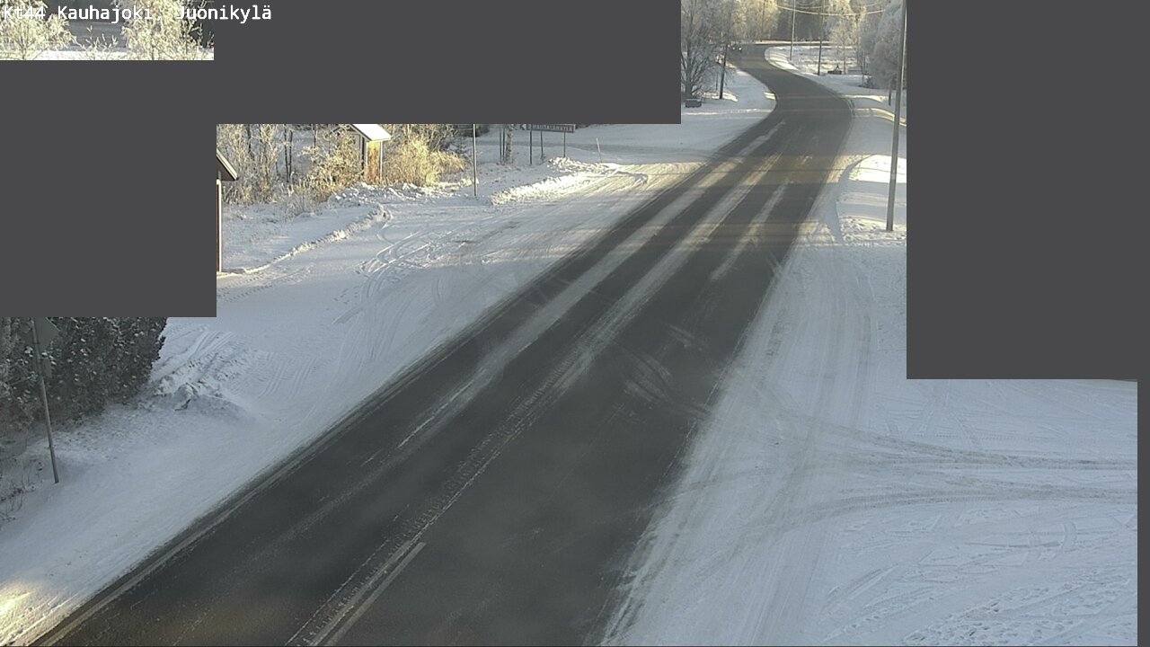 Weather Camera Image Road 44 Kauhajoki, Juonikylä,, Kauhajoki, Etelä-Pohjanmaa