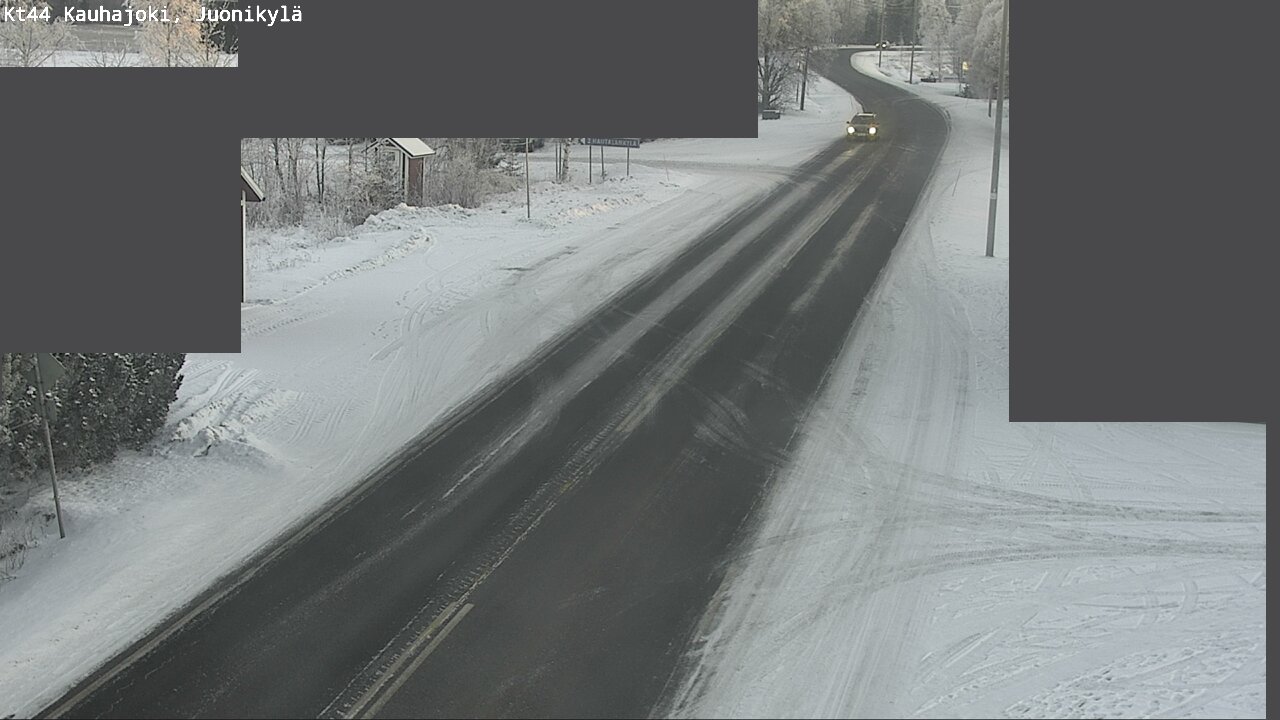 Weather Camera Image Road 44 Kauhajoki, Juonikylä,, Kauhajoki, Etelä-Pohjanmaa