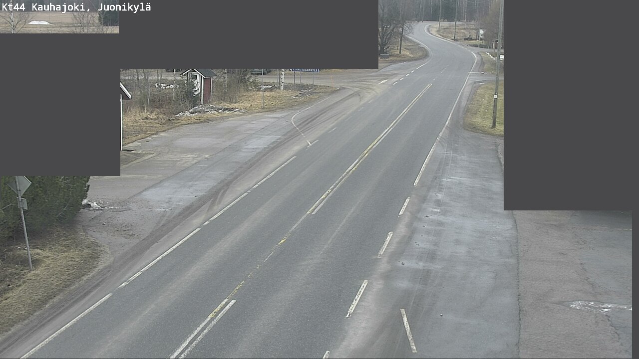 Weather Camera Image Road 44 Kauhajoki, Juonikylä,, Kauhajoki, Etelä-Pohjanmaa