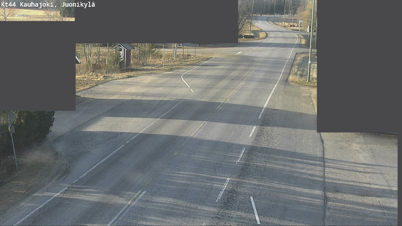 Weather Camera Image Road 44 Kauhajoki, Juonikylä,, Kauhajoki, Etelä-Pohjanmaa