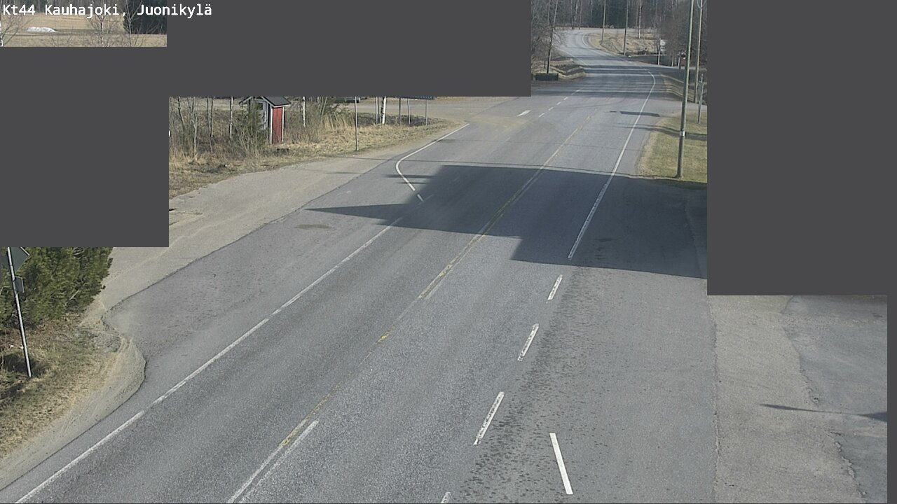 Weather Camera Image Road 44 Kauhajoki, Juonikylä,, Kauhajoki, Etelä-Pohjanmaa