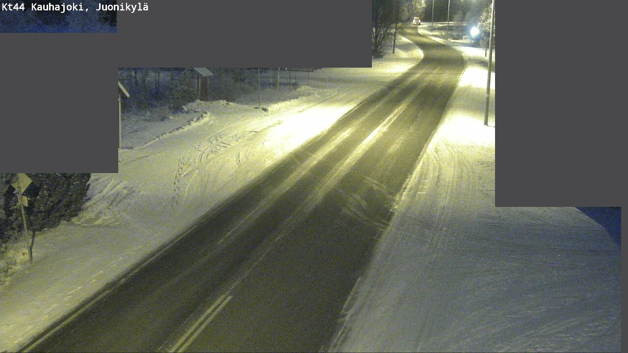 Weather Camera Image Road 44 Kauhajoki, Juonikylä,, Kauhajoki, Etelä-Pohjanmaa