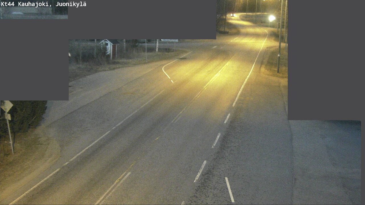 Weather Camera Image Road 44 Kauhajoki, Juonikylä,, Kauhajoki, Etelä-Pohjanmaa