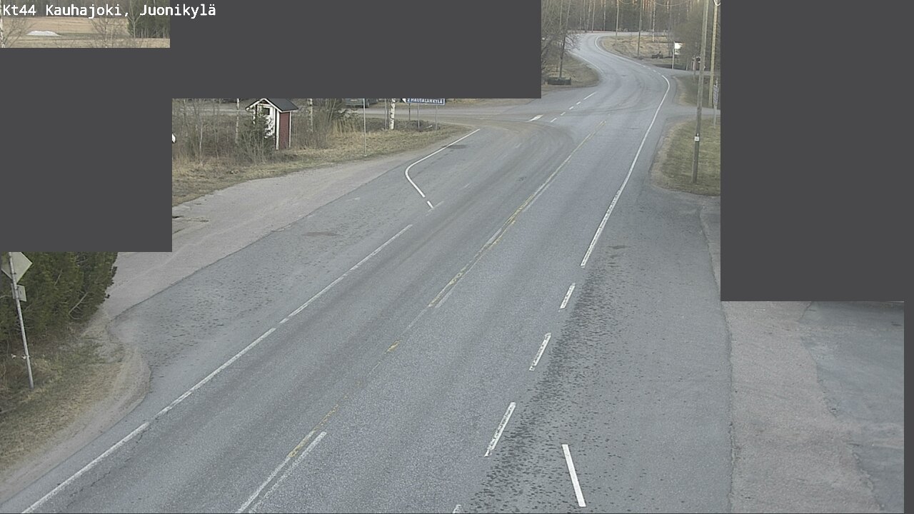Weather Camera Image Road 44 Kauhajoki, Juonikylä,, Kauhajoki, Etelä-Pohjanmaa