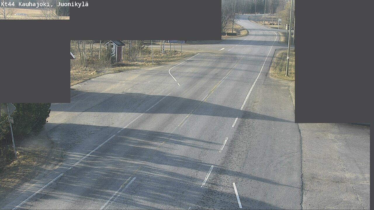 Weather Camera Image Road 44 Kauhajoki, Juonikylä,, Kauhajoki, Etelä-Pohjanmaa