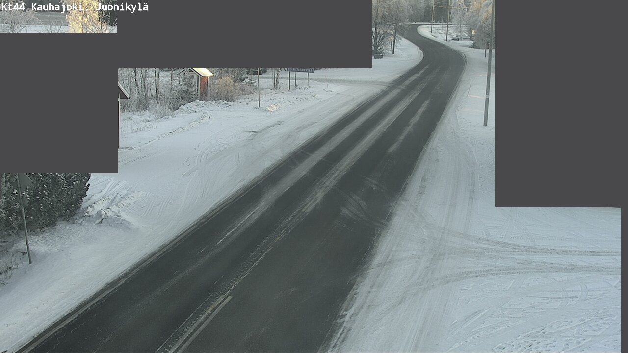 Weather Camera Image Road 44 Kauhajoki, Juonikylä,, Kauhajoki, Etelä-Pohjanmaa